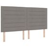 vidaXL &Sigma;&kappa;&epsilon;&lambda;&epsilon;&tau;ό&sigmaf; &Kappa;&rho;&epsilon;&beta;&alpha;&tau;&iota;&omicron;ύ &mu;&epsilon; &kappa;&epsilon;&phi;&alpha;&lambda;ά&rho;&iota; Taupe 180 x 200 cm ύ&phi;&alpha;&sigma;&mu;&alpha;