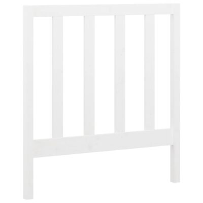 vidaXL Καναπές Κρεβάτι Συρόμενος Λευκός 2x(90x200) εκ. Μασίφ Πεύκο