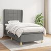 vidaXL &Kappa;&rho;&epsilon;&beta;ά&tau;&iota; Boxspring &mu;&epsilon; &Sigma;&tau;&rho;ώ&mu;&alpha; &Sigma;&kappa;&omicron;ύ&rho;&omicron; &Gamma;&kappa;&rho;&iota; 90x190 &epsilon;&kappa;. &Upsilon;&phi;&alpha;&sigma;&mu;ά&tau;&iota;&nu;&omicron;