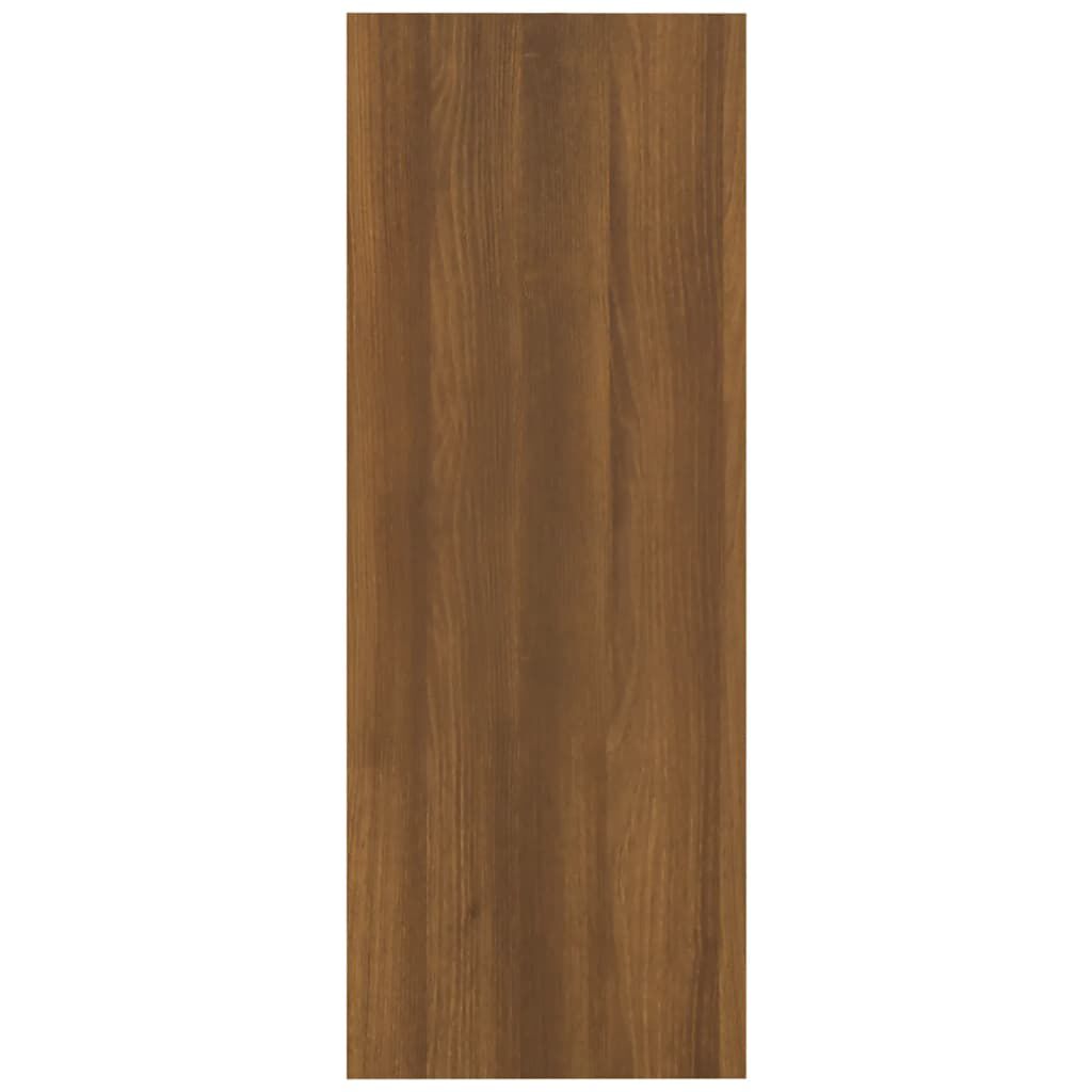 vidaXL Τραπέζι Κονσόλα Καφέ Δρυς 105x30x80 εκ. από Επεξεργασμένο Ξύλο
