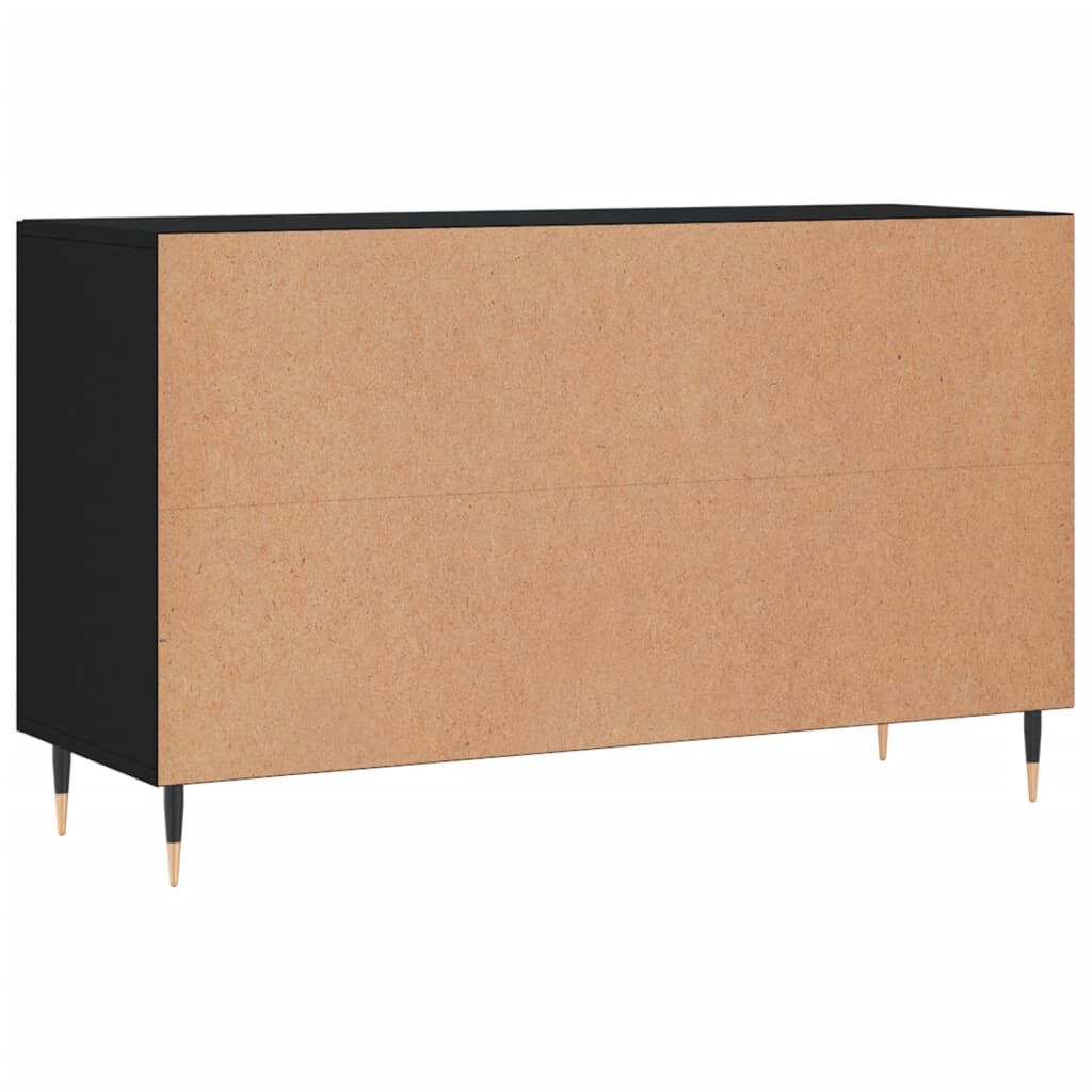 vidaXL Ντουλάπι Μαύρο 100x36x60 εκ. από Επεξεργασμένο Ξύλο