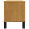 vidaXL Έπιπλο Τηλεόρασης FLAM 110 x 40 x 50 εκ. από Μασίφ Ξύλο Πεύκου