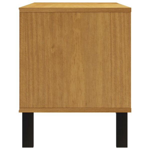 vidaXL Έπιπλο Τηλεόρασης FLAM 110 x 40 x 50 εκ. από Μασίφ Ξύλο Πεύκου
