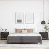 vidaXL Κρεβάτι με στρώμα Γκρι 180 x 200 cm Τεχνητό δέρμα