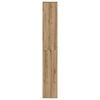vidaXL Βιβλιοθήκη/Διαχωριστικό Χώρου Δρυς 67x25x161,5 εκ. Επεξ. Ξύλο