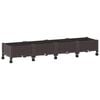 vidaXL &Kappa;ή&pi;&omicron;&sigmaf; &Gamma;&lambda;&alpha;&sigma;&tau;&rho;ά&kappa;&iota; &mu;&epsilon; &Rho;&omicron;&delta;ά&kappa;&iota;&alpha; &Kappa;&alpha;&phi;έ 160 x 40 x 29 &epsilon;&kappa; PP
