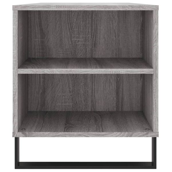 vidaXL Τραπεζάκι Σαλονιού Γκρι Sonoma 102x44,5x50 εκ.