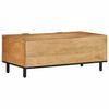 vidaXL Τραπεζάκι σαλονιού καφέ 100x54x40 cm μασίφ ξύλο Mango