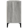 vidaXL Ντουλάπι Νιπτήρα Γκρι Sonoma 80 x 33 x 60εκ. Επεξεργασμένο Ξύλο