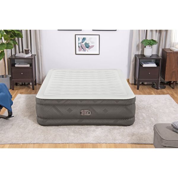 Bestway Στρώμα Ύπνου Φουσκωτό Fortech 203x152x46 εκ.+ Ενσωμ. Αντλία