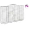 vidaXL &Sigma;&upsilon;&rho;&mu;&alpha;&tau;&omicron;&kappa;&iota;&beta;ώ&tau;&iota;&alpha; &Tau;&omicron;&xi;&omega;&tau;ά 4 &tau;&epsilon;&mu;. 300x50x180/200 &epsilon;&kappa;. &Gamma;&alpha;&lambda;&beta;&alpha;&nu;. &Alpha;&tau;&sigma;ά&lambda;&iota;