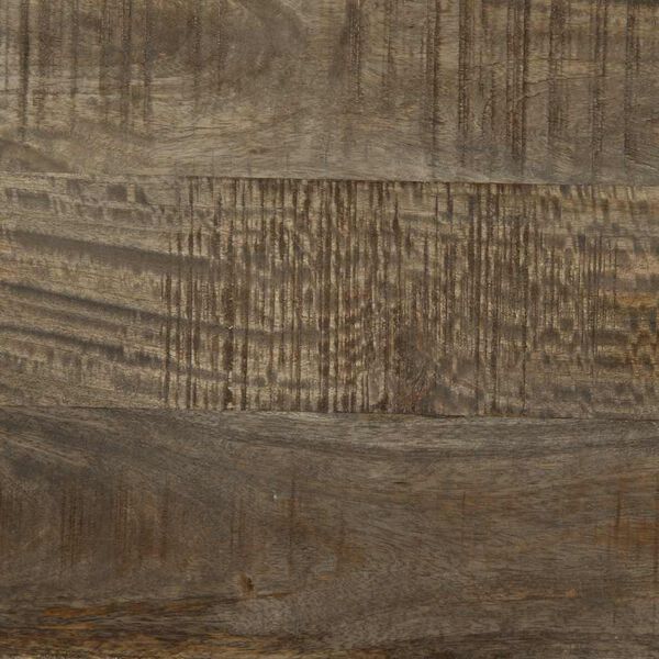 vidaXL Κομοδίνα 2 τεμάχια ανοιχτό γκρι 40x33x46 cm μασίφ ξύλο Mango
