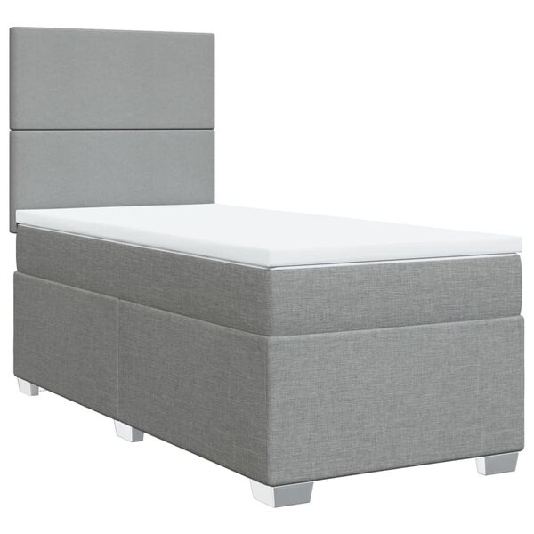 vidaXL &Kappa;&rho;&epsilon;&beta;ά&tau;&iota; Boxspring &mu;&epsilon; &Sigma;&tau;&rho;ώ&mu;&alpha; &Alpha;&nu;&omicron;&iota;&chi;&tau;ό &Gamma;&kappa;&rho;&iota; 80x200 &epsilon;&kappa;. &Upsilon;&phi;&alpha;&sigma;&mu;ά&tau;&iota;&nu;&omicron;