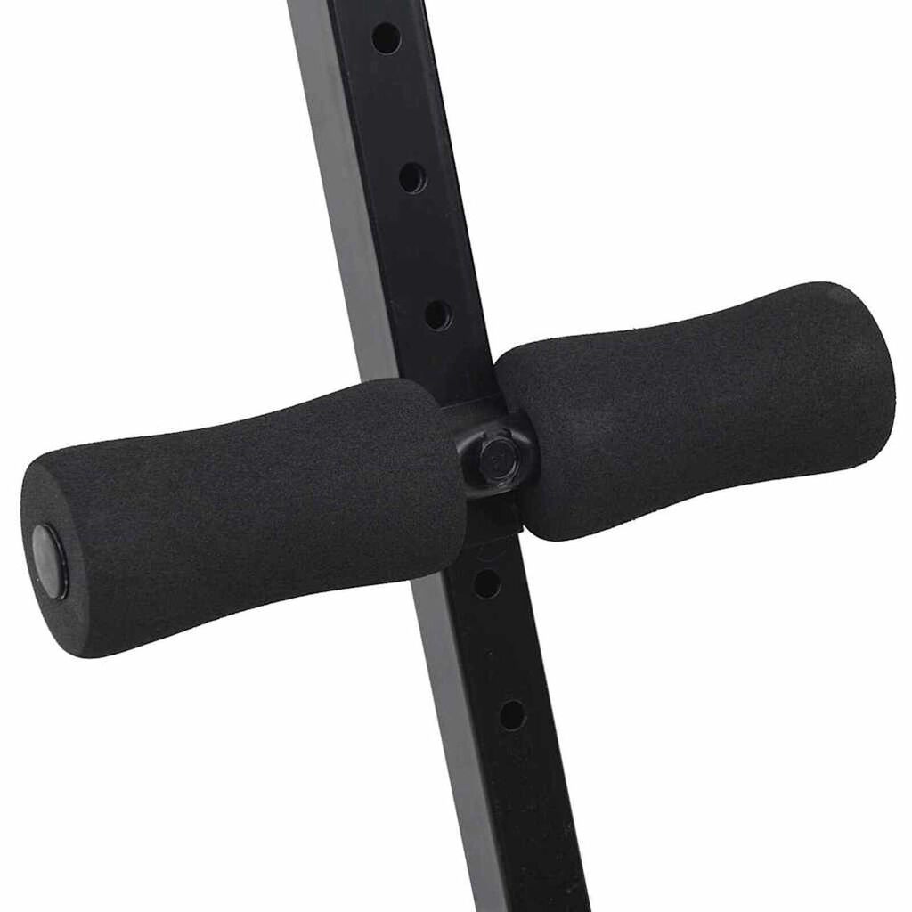 vidaXL Μπερνύν Ανασήκωσης Μαύρο 124 x 33.5 x 55 εκ.