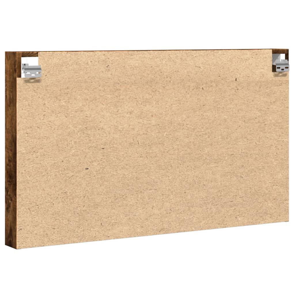 vidaXL Βιτρίνα Καπνιστή Δρυς 100x8,5x58 εκ. από Επεξεργασμένο Ξύλο