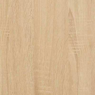 vidaXL Ντουλάπι Sonoma δρυς 69,5 x 34 x 180 εκ. από Επεξεργασμένο Ξύλο