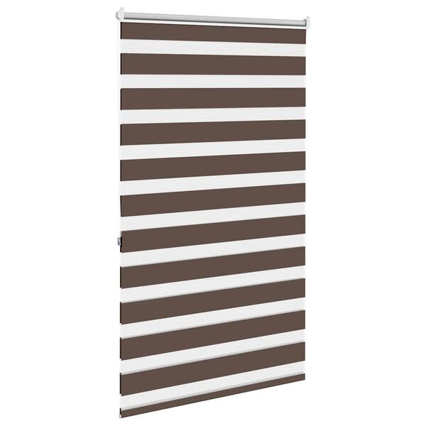 Σύστημα Σκίασης Ρόλερ Zebra Καφέ 100 x 175 εκ.