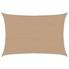 vidaXL &Pi;&alpha;&nu;ί &Sigma;&kappa;ί&alpha;&sigma;&eta;&sigmaf; Taupe 5 x 7 &mu;. &alpha;&pi;ό HDPE 160 &gamma;&rho;/&mu;&sup2;