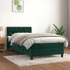 vidaXL &Kappa;&rho;&epsilon;&beta;ά&tau;&iota; Boxspring &mu;&epsilon; &Sigma;&tau;&rho;ώ&mu;&alpha; &Sigma;&kappa;&omicron;ύ&rho;&omicron; &Pi;&rho;ά&sigma;&iota;&nu;&omicron; 90x200 &epsilon;&kappa;. &Beta;&epsilon;&lambda;&omicron;ύ&delta;&iota;&nu;&omicron;