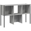 vidaXL Βιβλιοθήκη Γκρι Sonoma 102 x 28 x 172εκ. από Επεξεργασμένο Ξύλο