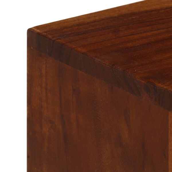 vidaXL Έπιπλο Τηλεόρασης με 3 Συρτάρια 110x35x50 εκ Μασίφ Ξύλο Ακακίας