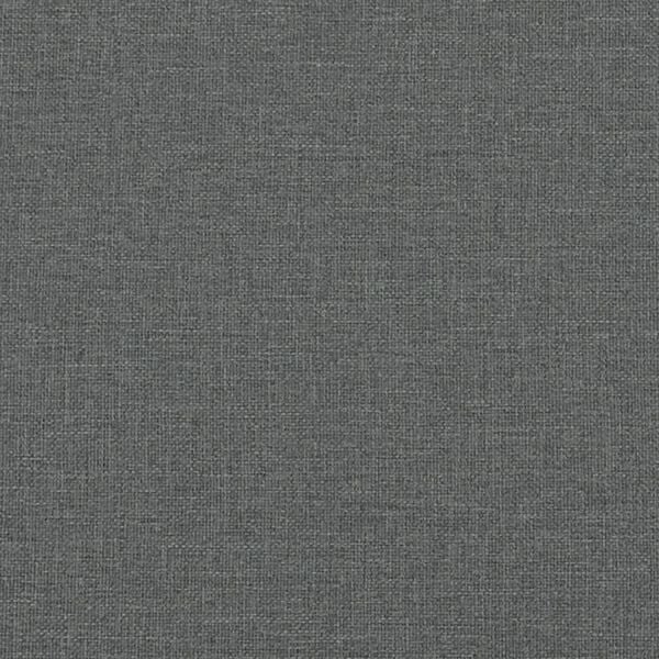 vidaXL Κρεβάτι Boxspring με Στρώμα Σκούρο Γκρι 140x200 εκ Υφασμάτινο