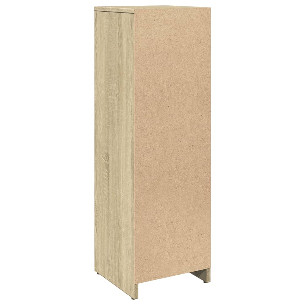 vidaXL Στήλη Μπάνιου Sonoma Δρυς 30 x 30 x 95 εκ. Επεξεργασμένο Ξύλο