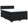 vidaXL &Kappa;&rho;&epsilon;&beta;ά&tau;&iota; Boxspring &mu;&epsilon; &Sigma;&tau;&rho;ώ&mu;&alpha; &Mu;&alpha;ύ&rho;&omicron; 140x190 &epsilon;&kappa;. &Beta;&epsilon;&lambda;&omicron;ύ&delta;&iota;&nu;&omicron;
