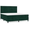 vidaXL &Kappa;&rho;&epsilon;&beta;ά&tau;&iota; Boxspring &mu;&epsilon; &Sigma;&tau;&rho;ώ&mu;&alpha; &Sigma;&kappa;&omicron;ύ&rho;&omicron; &Pi;&rho;ά&sigma;&iota;&nu;&omicron; 180x200&epsilon;&kappa;. &Beta;&epsilon;&lambda;&omicron;ύ&delta;&iota;&nu;&omicron;
