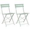 vidaXL &Pi;&tau;&upsilon;&sigma;&sigma;ό&mu;&epsilon;&nu;&eta; &Kappa;&alpha;&rho;έ&kappa;&lambda;&alpha; &Kappa;ή&pi;&omicron;&upsilon; 2 pcs &Alpha;&pi;&alpha;&lambda;ό &mu;έint 42 x 46 x 82&epsilon;&kappa;
