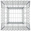 vidaXL &Alpha;&nu;&alpha;&sigma;&eta;&kappa;&omega;&mu;έ&nu;&omicron; &kappa;&rho;&epsilon;&beta;ά&tau;&iota; gabion &Alpha;&sigma;&eta;&mu;ί 50 x 50 x 80 cm