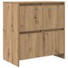 vidaXL &Pi;&lambda;&alpha;ϊ&nu;ό &gamma;&rho;&alpha;&phi;&epsilon;ί&omicron; 2 pcs Artisan Oak 70 x 41 x 75 &epsilon;&kappa;.