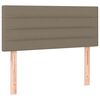 vidaXL &Kappa;&rho;&epsilon;&beta;ά&tau;&iota; Boxspring &mu;&epsilon; &Sigma;&tau;&rho;ώ&mu;&alpha; Taupe 90x200 &epsilon;&kappa;. &Upsilon;&phi;&alpha;&sigma;&mu;ά&tau;&iota;&nu;&omicron;