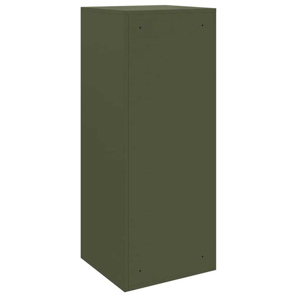 vidaXL Θυρίδα Πακέτων Λαδί 41 x 38 x 103 εκ Ατσάλι