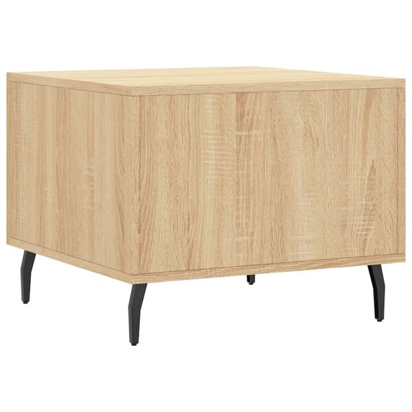vidaXL Τραπεζάκι Σαλονιού Sonoma Δρυς 50x50x40 εκ. Επεξεργασμένο Ξύλο
