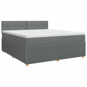 vidaXL &Kappa;&rho;&epsilon;&beta;ά&tau;&iota; box spring &mu;&epsilon; &sigma;&tau;&rho;ώ&mu;&alpha; &Sigma;&kappa;&omicron;ύ&rho;&omicron; &Gamma;&kappa;&rho;&iota; 140 x 200 cm Ύ&phi;&alpha;&sigma;&mu;&alpha;