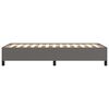 vidaXL Πλαίσιο Κρεβατιού Γκρι 100x200 εκ. από Συνθετικό Δέρμα