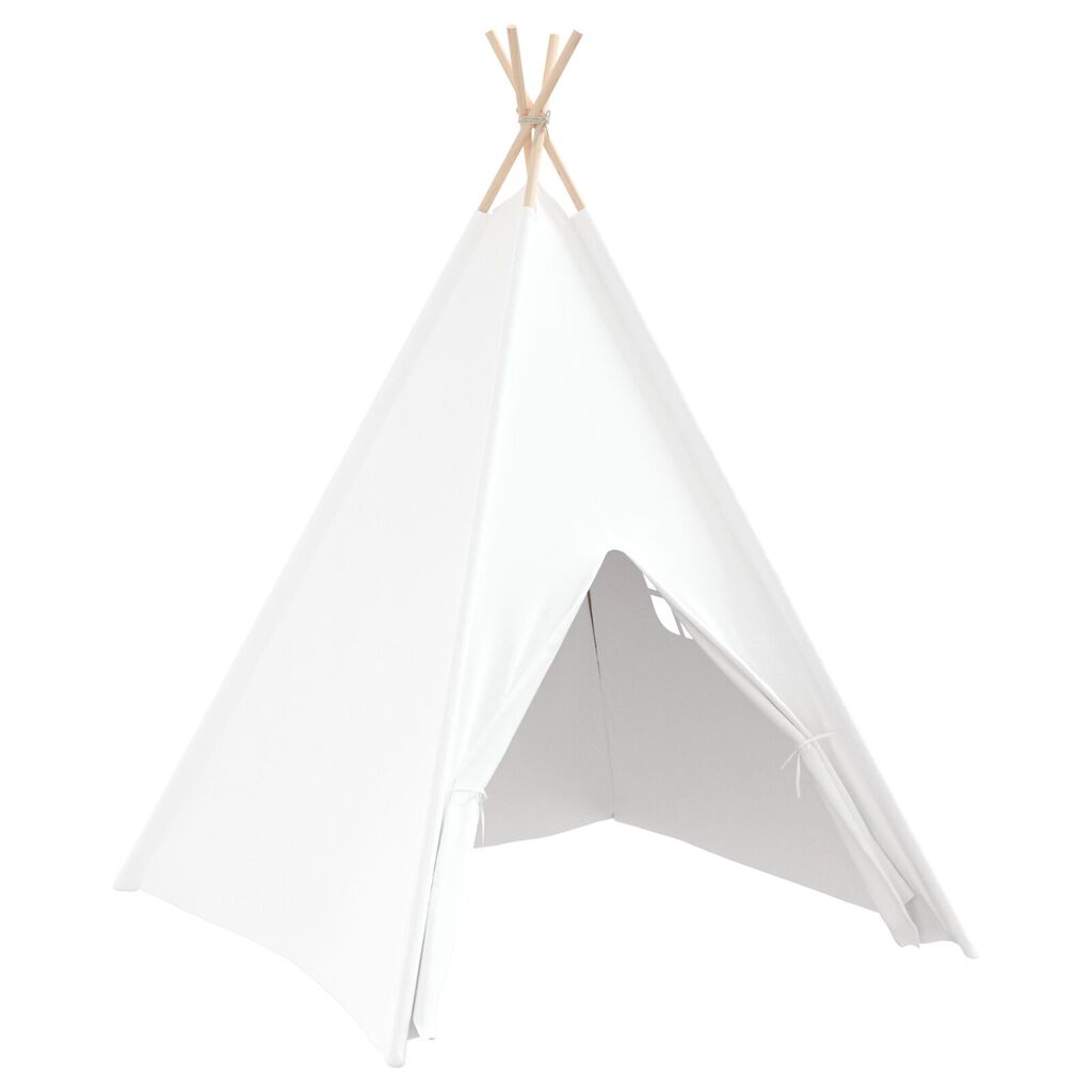 vidaXL Σκηνή Teepee για Παιδιά με Τσάντα Ροδάκινου και Μπάλες