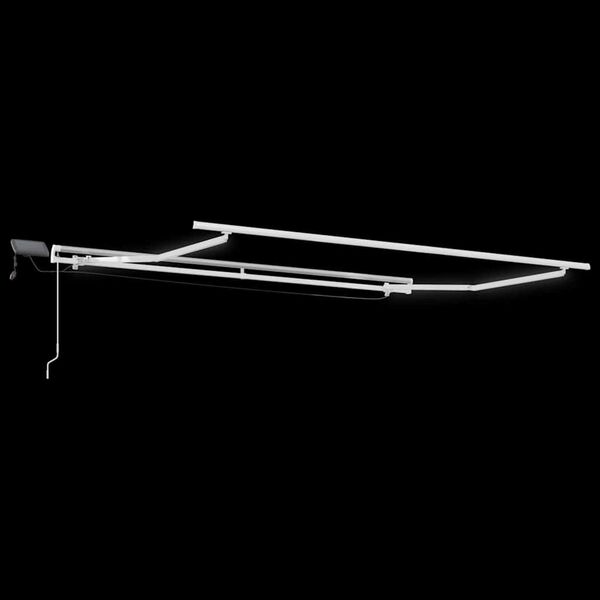 vidaXL Σκηνίτσα Αναδιπλούμενη with 350 x 250 εκ Ανοιχτό γκρι
