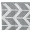 vidaXL Χαλί εξωτερικού χώρου ARAKIL γκρι 80x150 cm PP