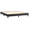 vidaXL &Kappa;&rho;&epsilon;&beta;ά&tau;&iota; Boxspring &mu;&epsilon; &Sigma;&tau;&rho;ώ&mu;&alpha; &Mu;&alpha;ύ&rho;&omicron; 160x200&epsilon;&kappa;.&alpha;&pi;ό &Sigma;&upsilon;&nu;&theta;&epsilon;&tau;&iota;&kappa;ό &Delta;έ&rho;&mu;&alpha;