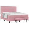vidaXL &Kappa;&rho;&epsilon;&beta;ά&tau;&iota; &mu;&epsilon; &epsilon;&lambda;&alpha;&tau;ή&rho;&iota;&alpha; &mu;&epsilon; &kappa;&epsilon;&phi;&alpha;&lambda;ά&rho;&iota; &Rho;&omicron;&zeta; 200 x 180 cm &Beta;&epsilon;&lambda;&omicron;ύ&delta;&omicron;