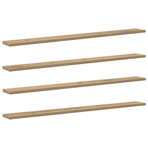 vidaXL &Rho;ά&phi;&iota; &Beta;&iota;&beta;&lambda;ί&omega;&nu; 3 &epsilon;&pi;ί&pi;&epsilon;&delta;&alpha; 4 &tau;&mu;&chi;. 100 x 10 x 1,5 cm &Kappa;&alpha;&phi;έ