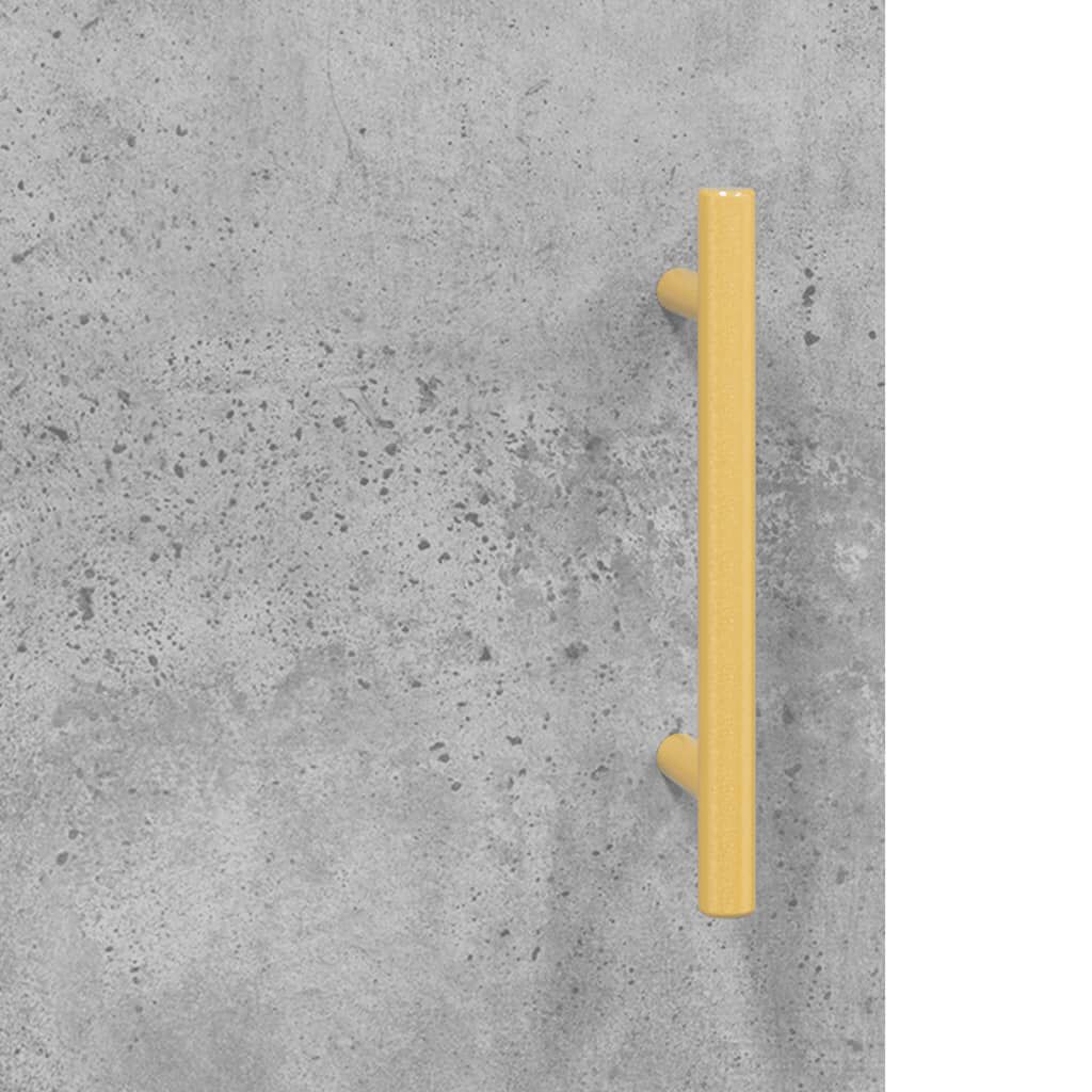 vidaXL Ντουλάπι Τοίχου Γκρι Σκυρ. 60x31x70 εκ. Επεξεργασμένο Ξύλο