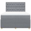 vidaXL &Kappa;&rho;&epsilon;&beta;ά&tau;&iota; Boxspring &mu;&epsilon; &Sigma;&tau;&rho;ώ&mu;&alpha; &Alpha;&nu;&omicron;&iota;&chi;&tau;ό &Gamma;&kappa;&rho;&iota; 140x200 &epsilon;&kappa;. &Upsilon;&phi;&alpha;&sigma;&mu;ά&tau;&iota;&nu;&omicron;