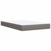 vidaXL &Kappa;&rho;&epsilon;&beta;ά&tau;&iota; Boxspring &mu;&epsilon; &Sigma;&tau;&rho;ώ&mu;&alpha; Taupe 120x190 &epsilon;&kappa;. &Upsilon;&phi;&alpha;&sigma;&mu;ά&tau;&iota;&nu;&omicron;