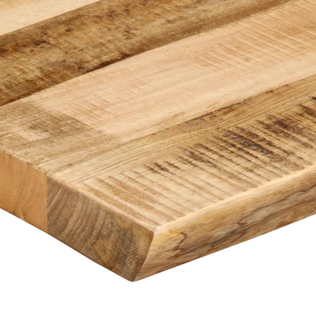 vidaXL Επιφάνεια Τραπεζιού 60x40x3,8 εκ. Live Edge Μασίφ Ξύλο Μάνγκο