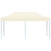 vidaXL Τέντα Εκδηλώσεων Πτυσσόμενη Pop-Up Λευκή Κρεμ 3 x 6 μ.