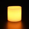 vidaXL Κεριά LED Ηλεκτρ. 24 τεμ. Θερμό Λευκό