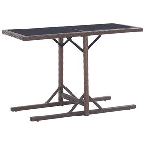 vidaXL &Tau;&rho;&alpha;&pi;έ&zeta;&iota; &Kappa;ή&pi;&omicron;&upsilon; &Kappa;&alpha;&phi;έ 110x53x72 &epsilon;&kappa;. &Gamma;&upsilon;ά&lambda;&iota;&nu;&omicron; &kappa;&alpha;&iota; &Sigma;&upsilon;&nu;&theta;&epsilon;&tau;&iota;&kappa;ό &rho;&alpha;&tau;ά&nu;